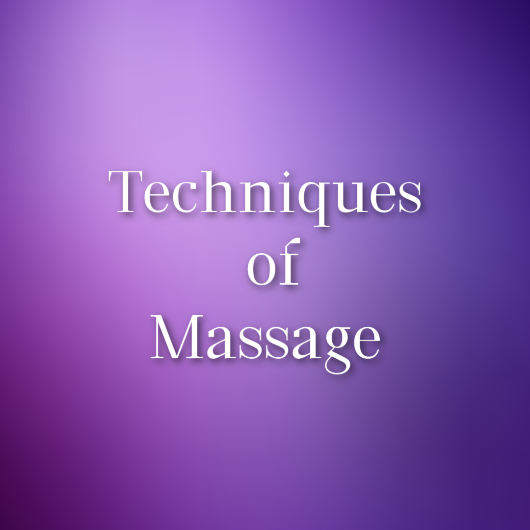 Techniques Of Massage Jennifer Brand Academy 