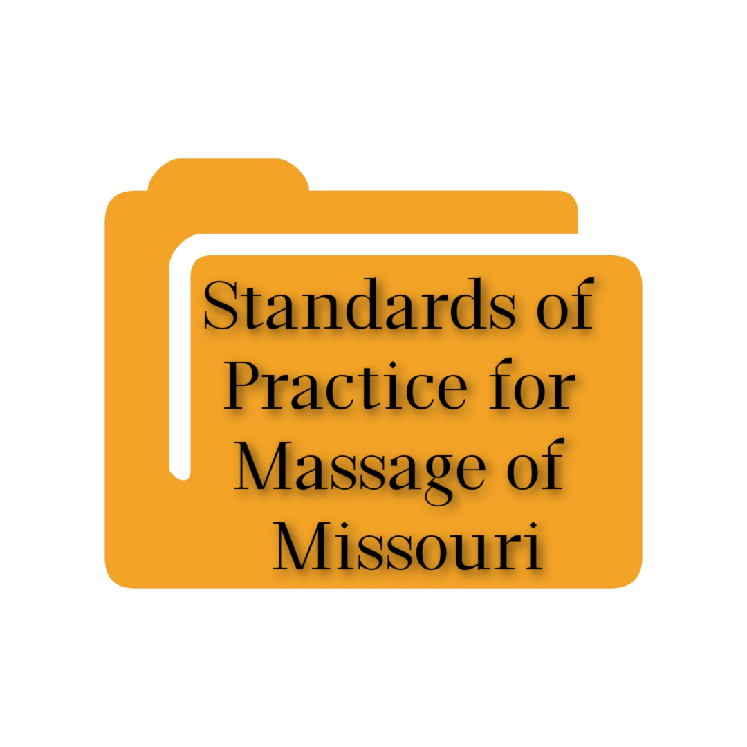 Standards Of Practice For Massage Of Missouri